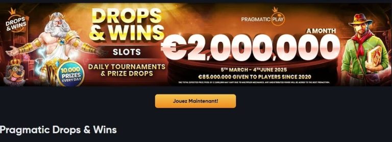 Instant Casino Drops Wins